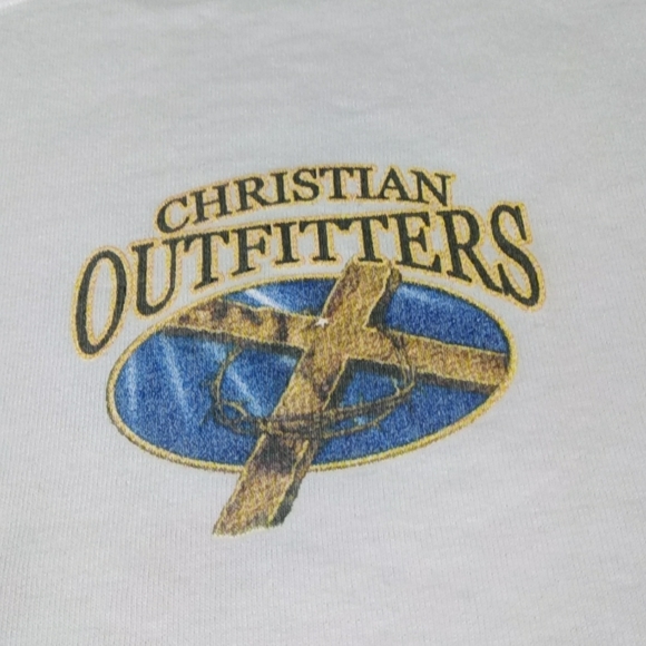 JOHN 3:16 CHRISTIAN OUTFITTERS MENS GRAPHIC TEE SHIRT SIZE XL - Picture 7 of 9